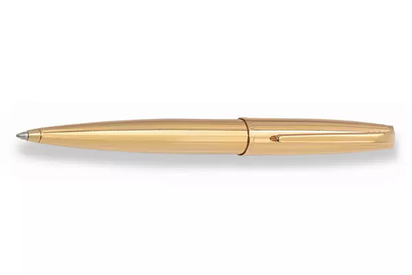 Aurora Style Guilloche Gold-Plated Ballpoint Pen